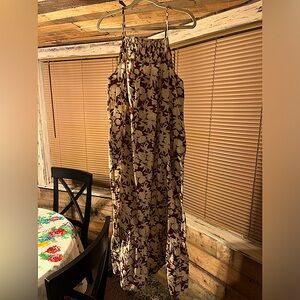 GENTLY worn halter design sun dress